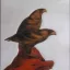 Gaston SUISSE (1896-1988) - Couple d'aigle.